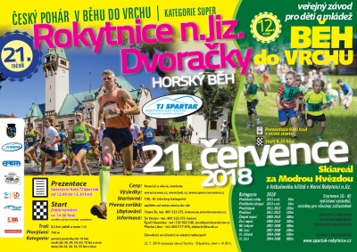 Běžci do vrchu poběží z Rokytnice na Dvoračky