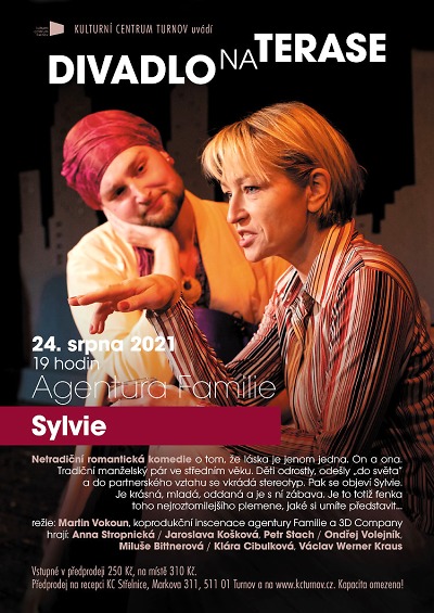 Divadlo Na Terase v Turnově uvede představení Sylvie