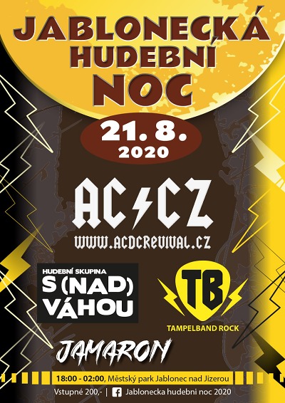 Jablonecká hudební noc zve posedmé především rockové fanoušky