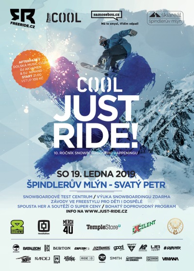 Cool Just Ride 2019 odstartuje ve Špindlerově Mlýně