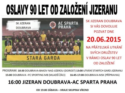 Fotbalový klub v Doubravě slaví 90 let