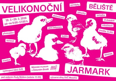 Na Bělišti v Železném Brodě opět přichystali Velikonoční jarmark