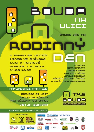 Turnovský městský park ožije při akci Bouda na ulici