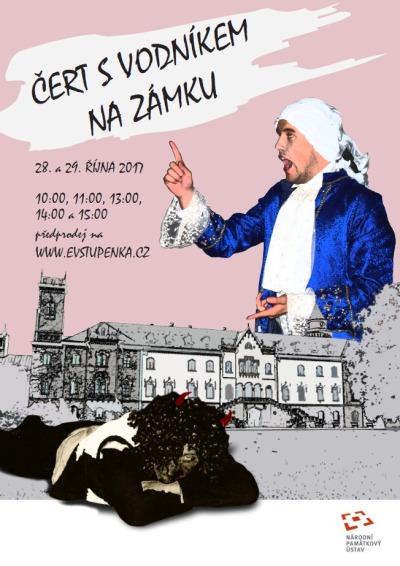 Čert s vodníkem budou řádit na sychrovském zámku