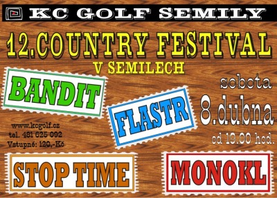 Semilský festival už podvanácté potěší příznivce country