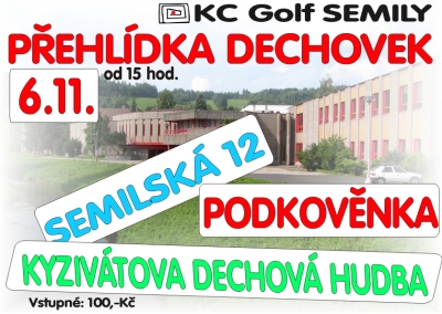 Přehlídka v KC Golf opět potěší příznivce dechovek