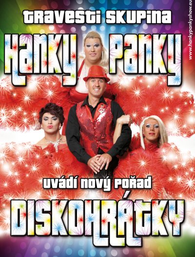 Travesti skupina Hanky Panky přijíždí do Pojizeří s Diskohrátkami
