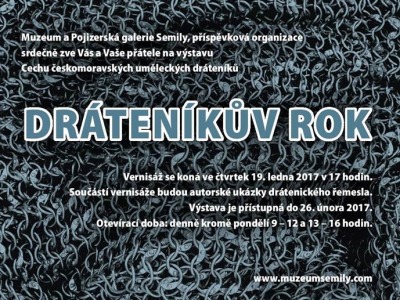 Dráteníci předvedou své řemeslo v semilském muzeu