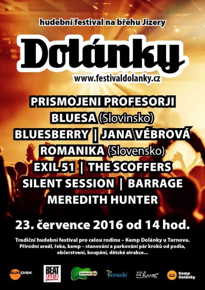 Festival Dolánky představí slovinské Profesorji a Bluesberry