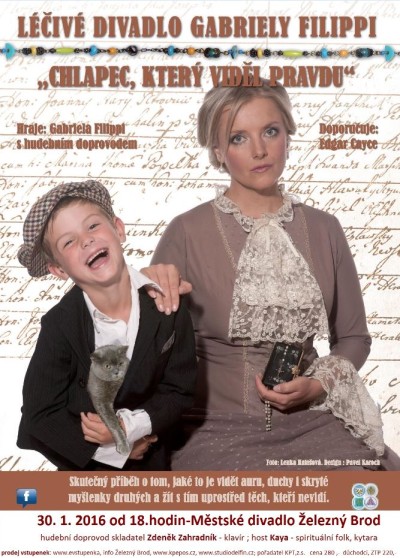 Gabriela Filippi přiváží do Železného Brodu léčivé divadlo