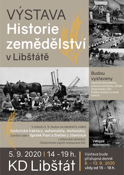 O historii zemědělství poučí výstava v Libštátě