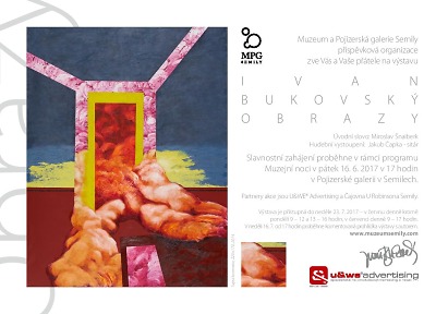 Muzejní noc v Semilech zahájí vernisáž výstavy Obrazy – Ivan Bukovský