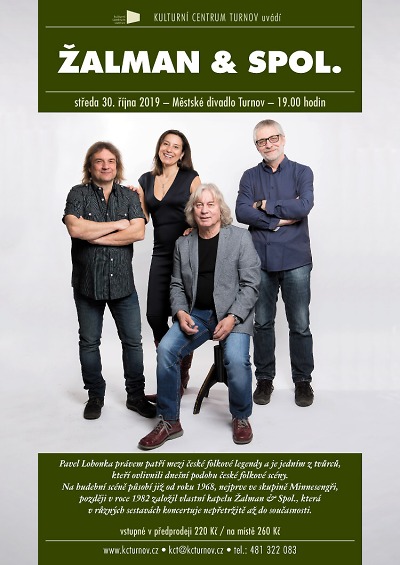 Žalman & spol. potěší nejen folkaře na turnovském koncertu