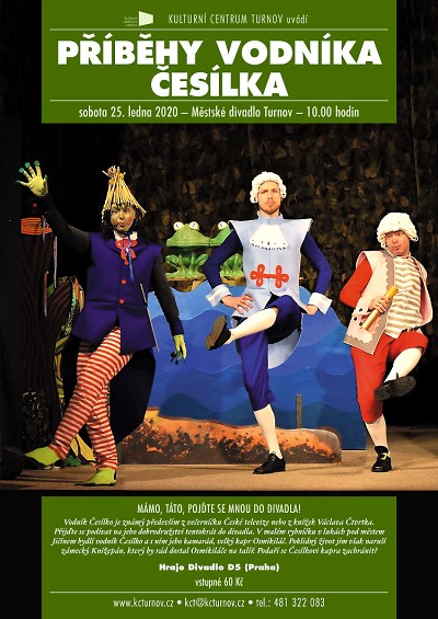 Příběhy vodníka Česílka ožijí v turnovském divadle