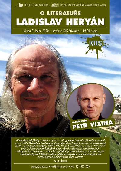 Petr Vizina bude v pořadu O literatuře zpovídat Ladislava Heryána