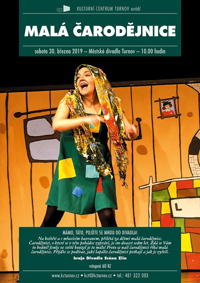 Malá čarodějnice přilétne do turnovského divadla