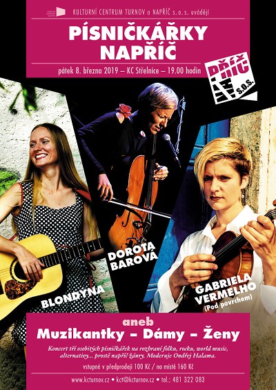 Muzikantky napříč žánry aneb MDŽ – muzikantky, dámy, ženy