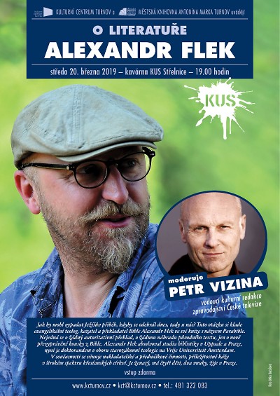 V březnovém pořadu O literatuře bude hostem kazatel Alexandr Flek