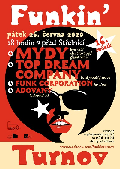 Festival Funkin´ Turnov odstartuje i v roce 2020 letní prázdniny