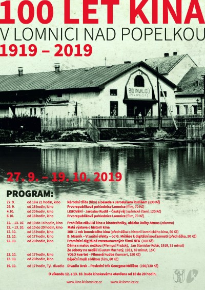 V Lomnici slaví 100 i 1 rok místního kina
