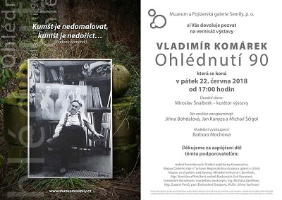 V Semilech zahájí výstavu k nedožitým devadesátinám malíře Komárka
