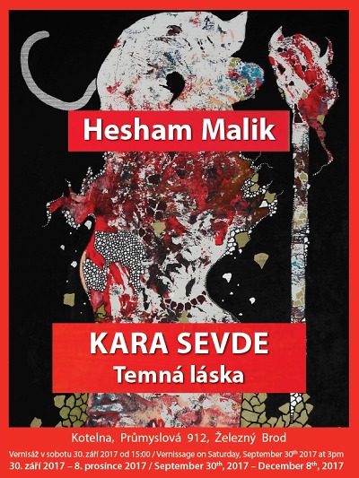 Kotelna v Železném Brodě hostí výstavu Heshama Malika