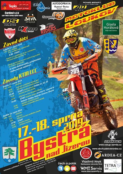 Seriál KTM ECC pokračuje v Bystré nad Jizerou