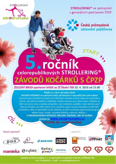 Závody kočárků budou k vidění na hřišti v Železném Brodě