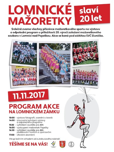 Lomnické mažoretky slaví 20 let