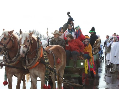 Masopustní průvod masek projde celé Tatobity