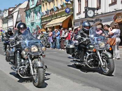 Nejen krkonošští motorkáři si přijedou pro požehnání do Vrchlabí
