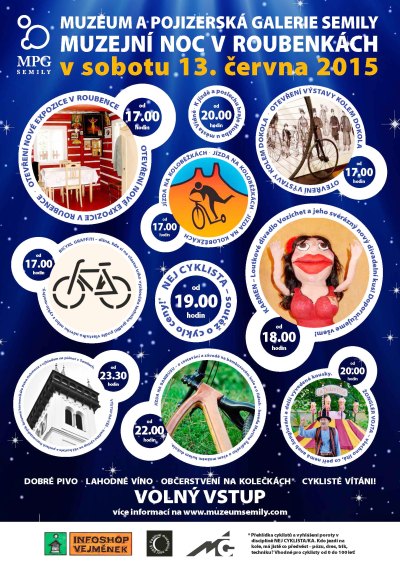 Muzejní noc v Semilech proběhne na kolečkách a na více místech zároveň