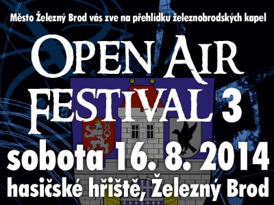 Open Air festival 3 znovu spojí hudební fanoušky v Železném Brodě