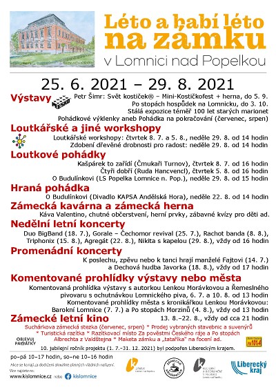 Loučení s prázdninami na zámku v Lomnici