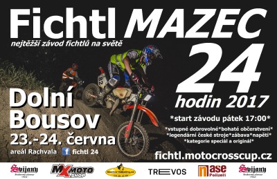 Nejtěžší závod fichtlů na světě se opět jede v Dolním Bousově