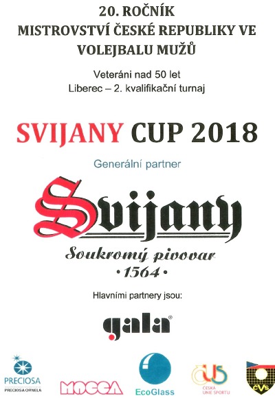 Liberec uvítá volejbalové superveterány na Svijany cupu 2018