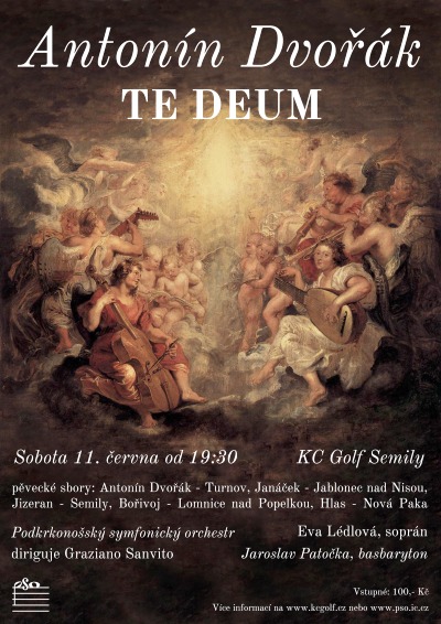 Dvořákovo Te Deum uslyší i diváci v Semilech