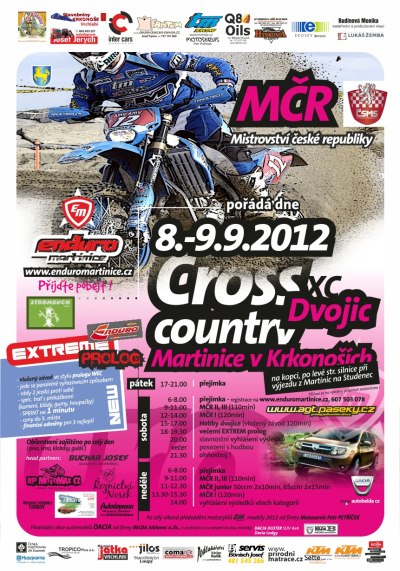 Martinice o víkendu rozezvučí nadupané motocykly