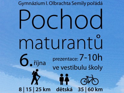 Semilské gymnázium zve studenty i veřejnost na Pochod maturantů