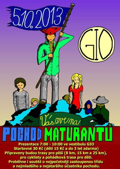 Podzimní pochod maturantů semilského gymnázia proběhne po třiatřicáté