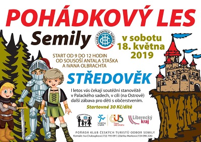 Pohádkový les v Semilech má letos téma středověk