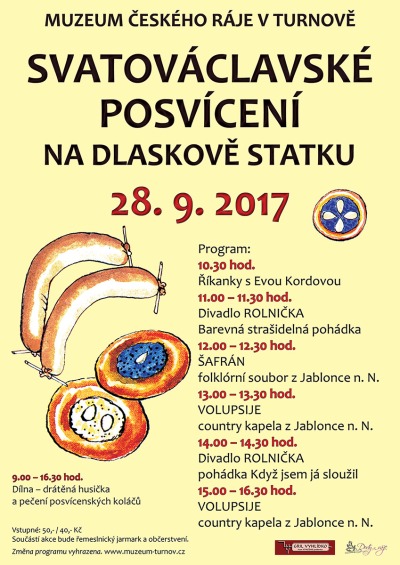 Svatováclavské posvícení opět oživí Dlaskův statek