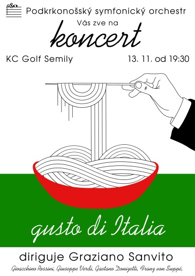 Koncert PSO v Semilech ve znamení italské opery