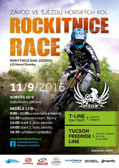 Bikepark v Rokytnici ožije o víkendu závody horských kol