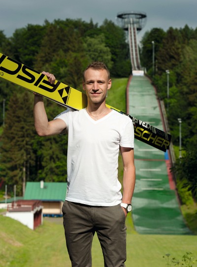 Skokan Koudelka se po úspěšné sezoně představí na lomnické exhibici