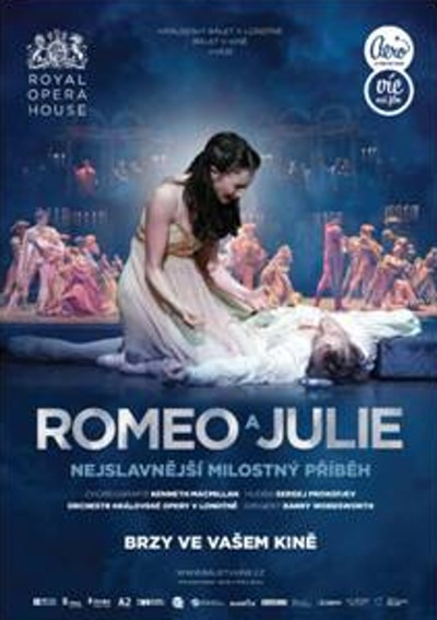 Romeo a Julie z Královské opery v Londýně se objeví i na plátně Kina 70