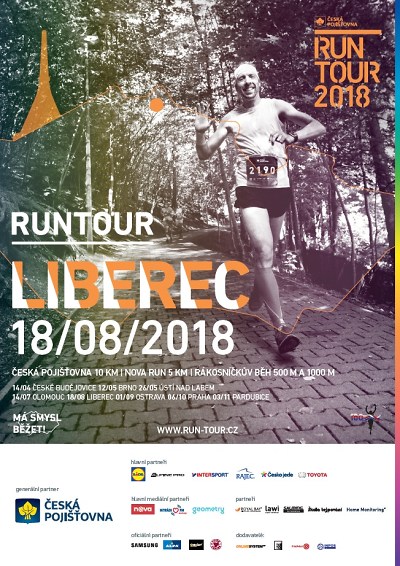 Závod pro rodiny s&nbsp;dětmi RunTour po roce zavítá do Liberce