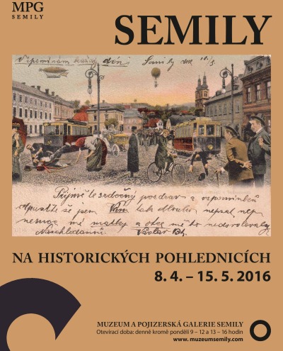 Historii Semil ukazují na starých pohlednicích