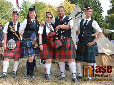 Na Sychrově se koná už 21. ročník Skotských her