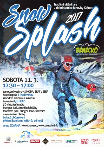 Na vleku v Benecku přivítají jaro akcí Snowsplash